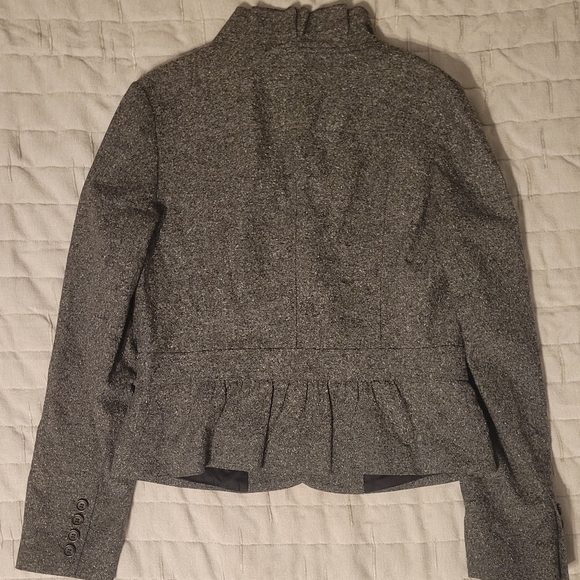 LOFT Women's Gray Blazer Jacket - Picture 4 of 4